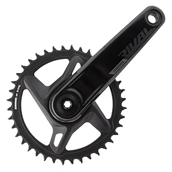 SRAM NX クランクセット ブラック Amazon | SRAM Rival 1 AXSワイドクランクセット - 165mm 12速